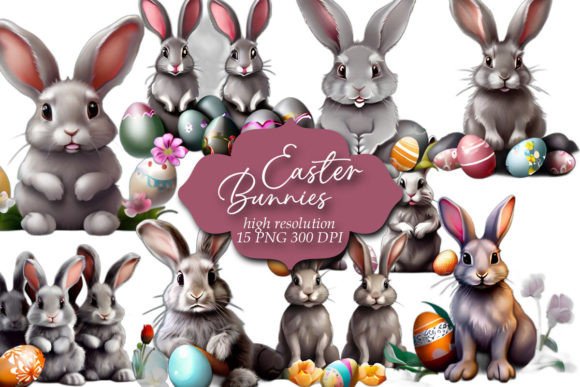 Download Easter Clipart, Easter Bunnies Clip Art - Easter clipart Collection