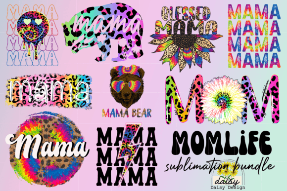 Download Mothers Day Sublimation PNG Bundle - Day Collection