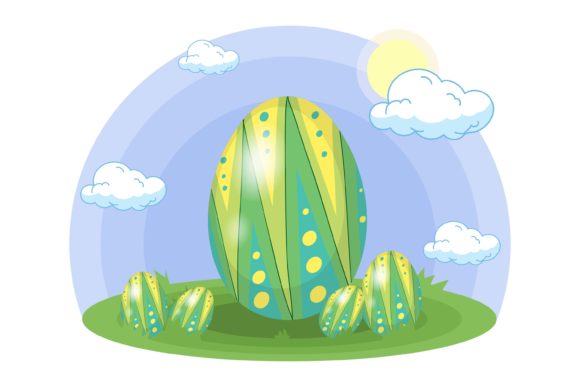 Download Easter Day Abstract Decoration - Day Collection