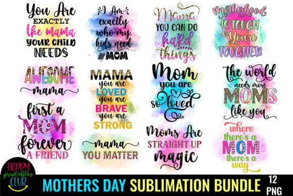 Download Mother's Day Sublimation Bundle - Day Collection