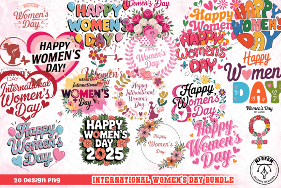 Download International Women's Day Bundle Clipart - Premium Resources
