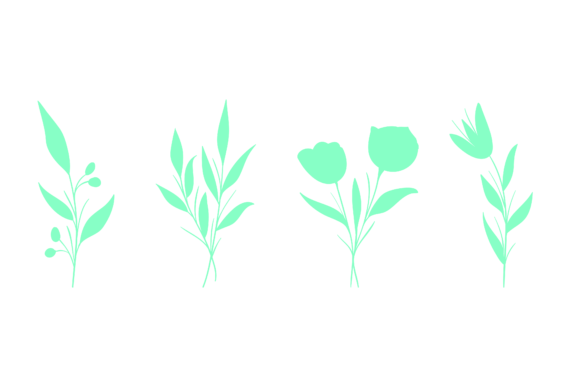 Download Set Flower Botanical Design - Premium Resources