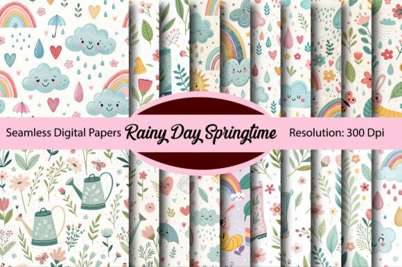 Download Rainy Day Springtime - Day Collection