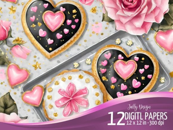 Download Luxurious Valentine's Day Cookies Heart - Day Collection