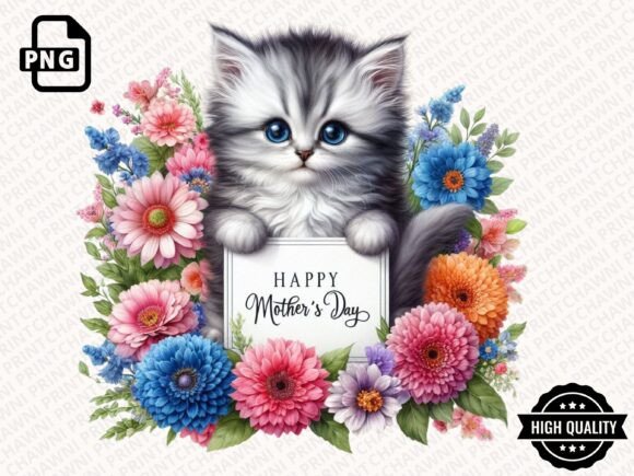 Download Adorable Mother's Day Animals Clipart - Day Collection