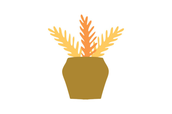 Download Flower Icon Botanical Design in Vase Art - Premium Bundle