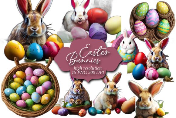 Download Easter Clipart, Easter Bunnies Clip Art - Easter clipart Collection