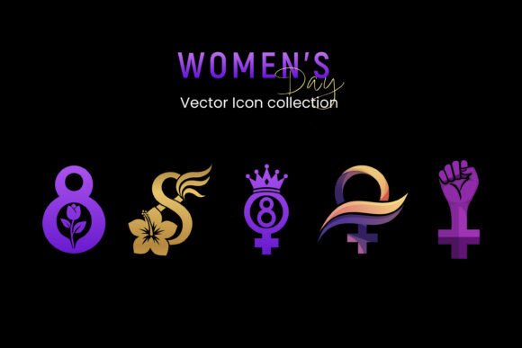 Download International Women's Day Vector Icons, - Day Collection