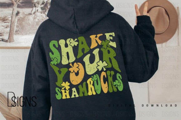 Download Retro St Patricks Day Groovy Sublimation - Day Collection