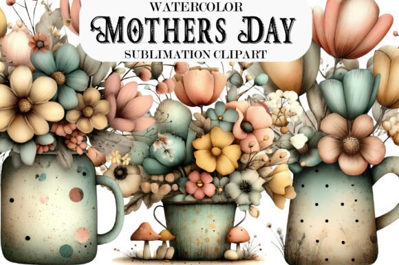 Download Whimsical Mothers Day Clipart - Day Collection