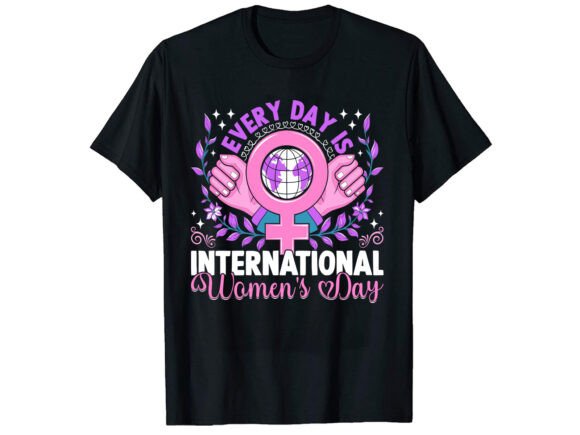 Download Women’s Day T-shirt Design - Premium Resources