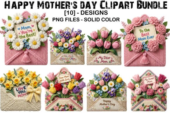 Download Happy Mother's Day Clipart Bundle - Day Collection