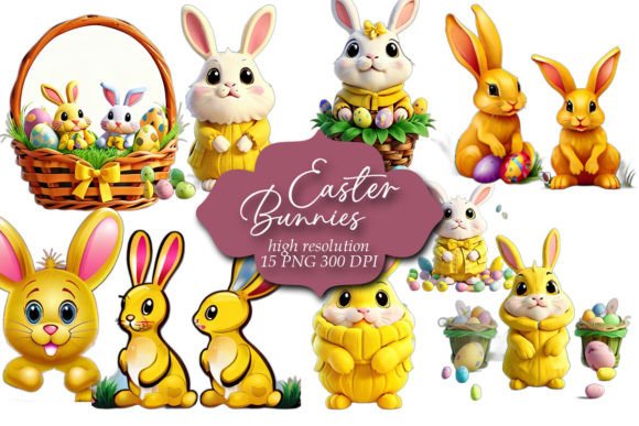 Download Easter Clipart, Easter Bunnies Clip Art - Easter clipart Collection
